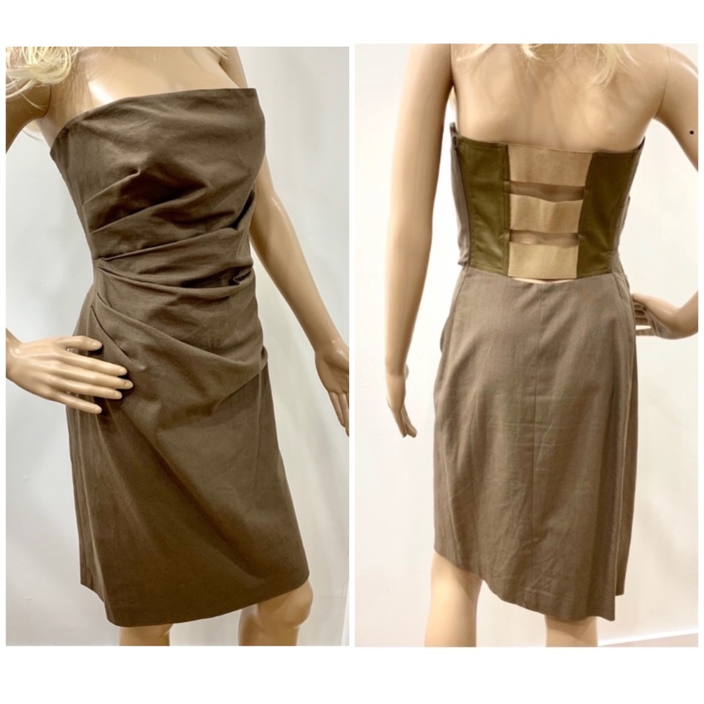 NWOT GUCCI silk blend dress (runs small)